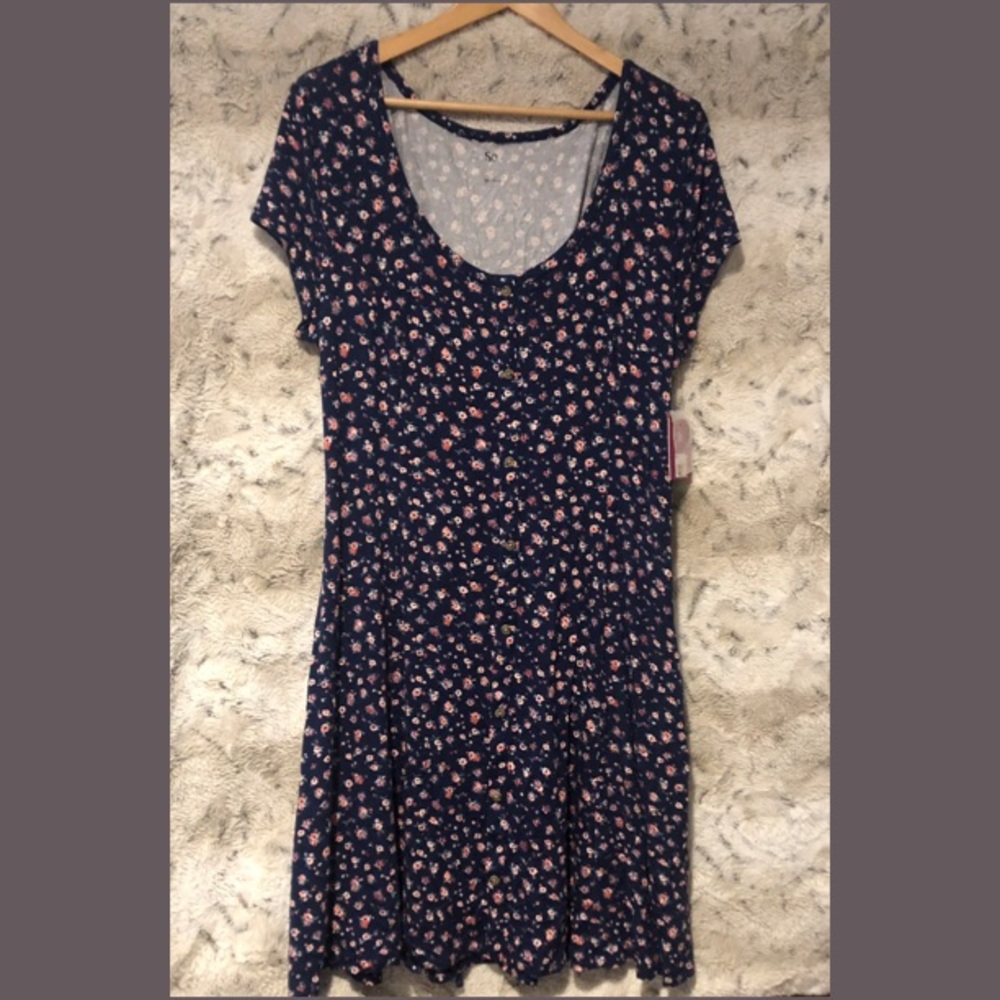 SO Floral Print Dress